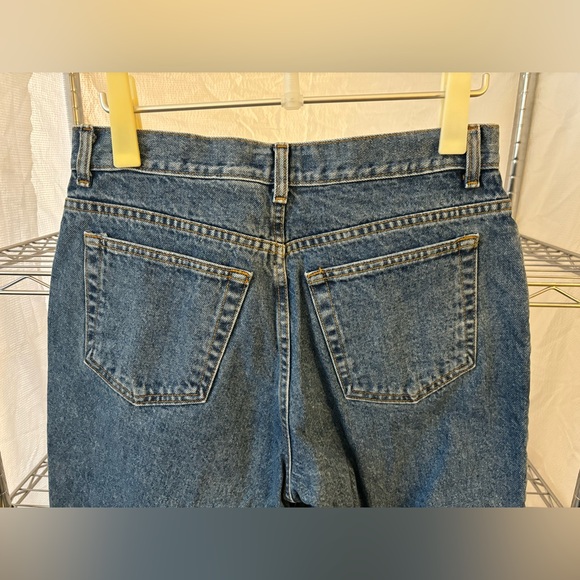 vintage vtg j.crew 100% cotton button-fly jeans - Picture 4 of 6